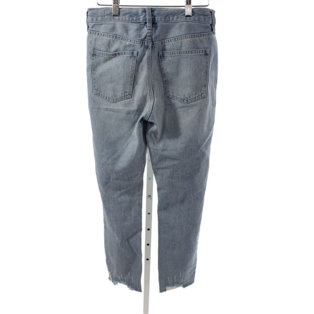 We The Free Womens Cropped High Rise Blue Jeans Size 26
